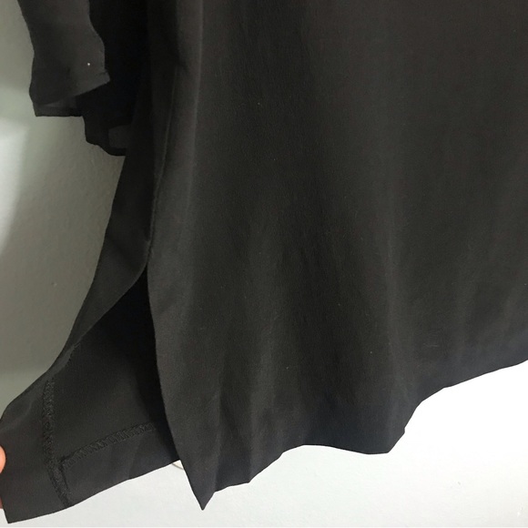 Vintage Bonnie Roseman Silk Tunic Top SZ 14 - Picture 4 of 9